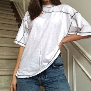uo out from under crossroads oversized tee